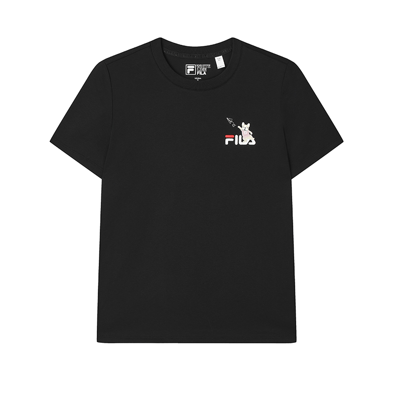 Женская футболка Fila ORIGINALE (черная)