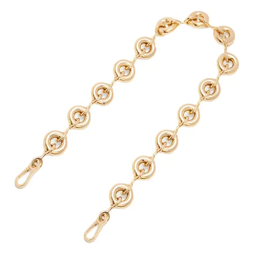 LOEWE Stainless Steel Bag Straps Women's Gold