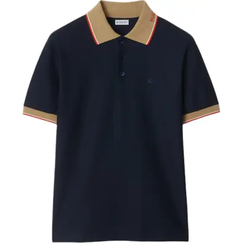 Burberry cotton polo shirt