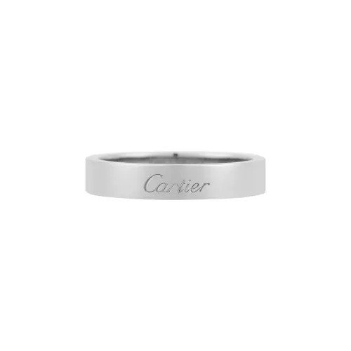 CARTIER C DE CARTIER Platinum Rings Unisex