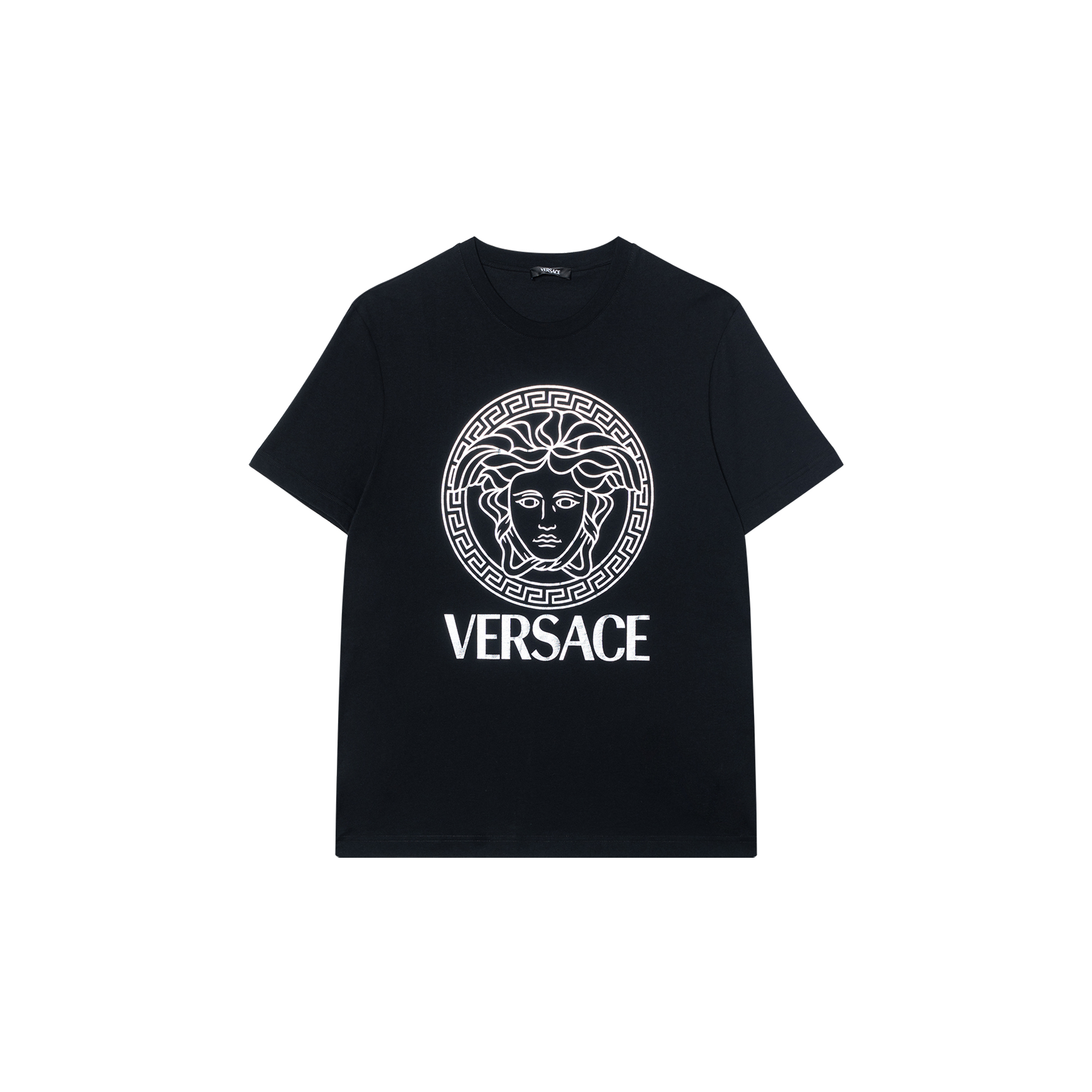 Мужская футболка Versace Medusa (черная)