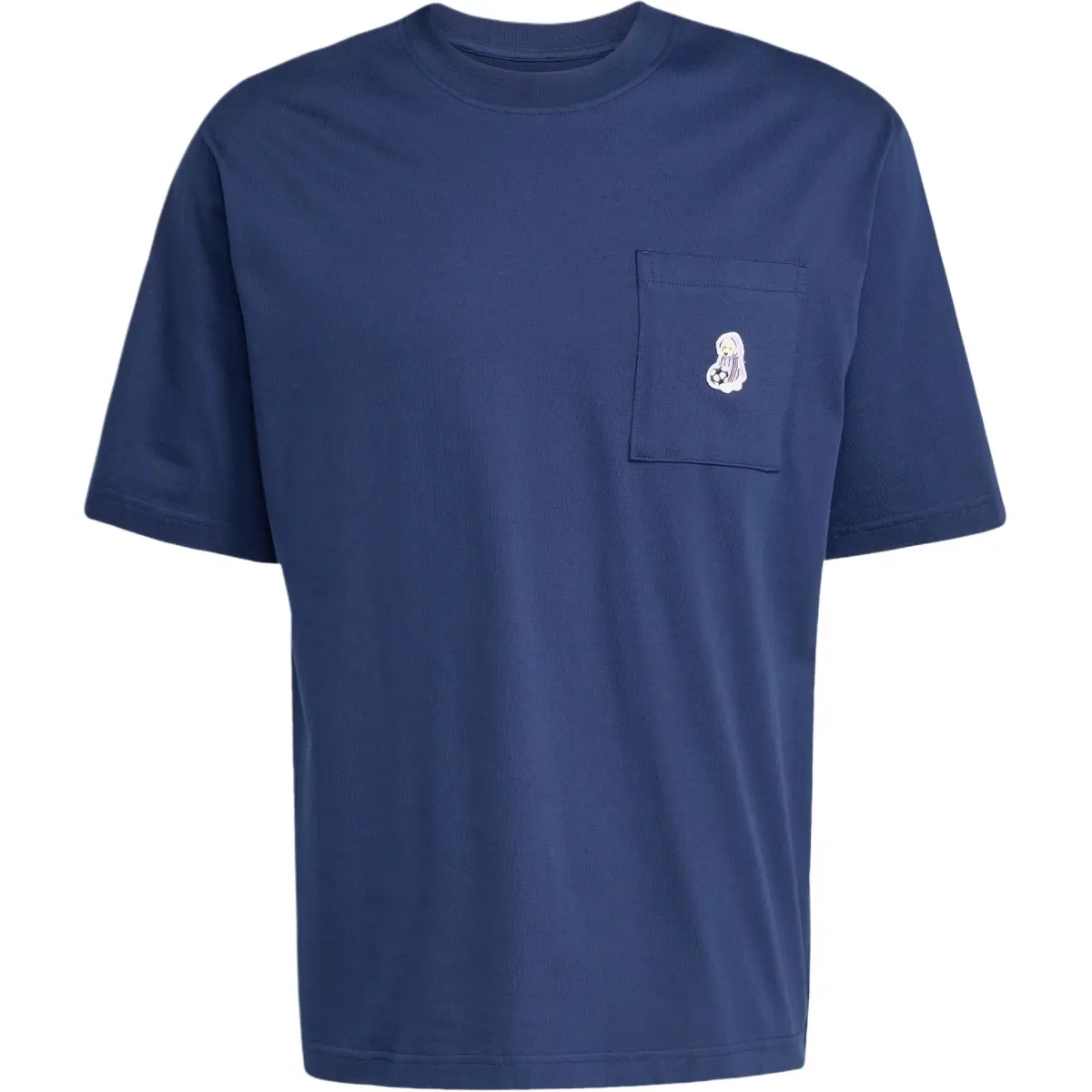 Adidas SS25 DOG SOCCER PATCH POCKET T SHIRT T Shirt Men's Dark Indigo