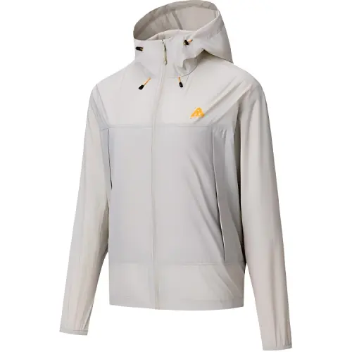 Anta Breathable UV Protection Sun Protection Clothing Women's Sand Dune Gray