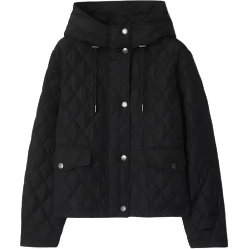 Burberry quilted hooded jacket