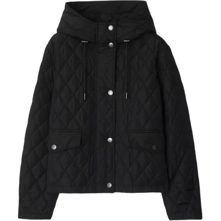 Burberry quilted hooded jacket