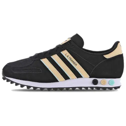 Adidas La Trainer Black Beige Blue White