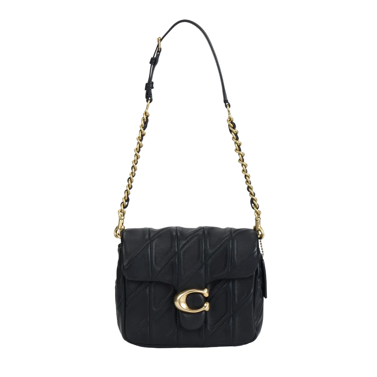 COACH Times Square Tabby Sheepskin Crossbody Bag, Shoulder Bag Small Women's Black
