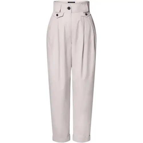 Lv Cuffed Wide Leg Pants