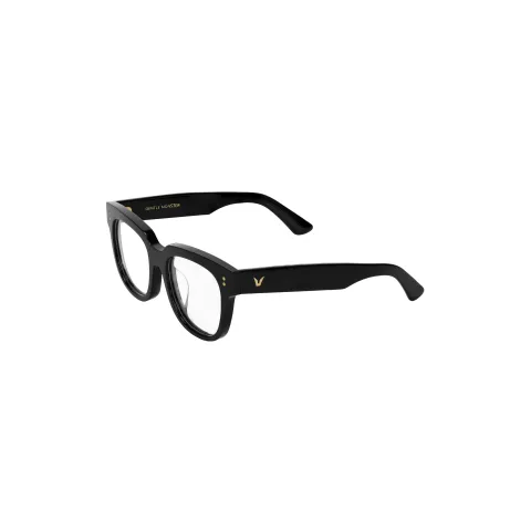 GENTLE MONSTER Plate Frame Oval Eyeglass Frames Unisex Black