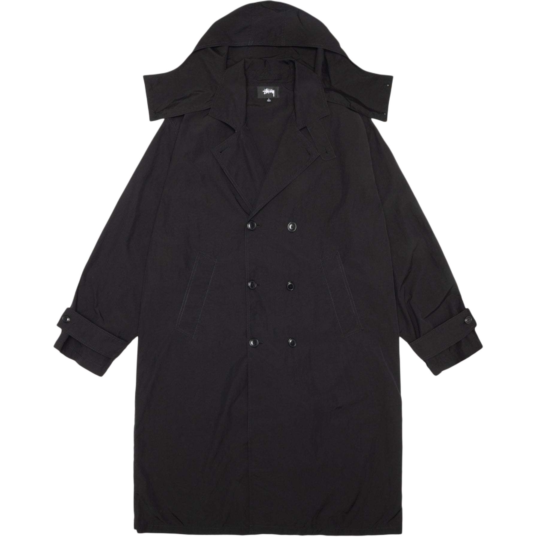 Куртка Stussy SS25 LIGHTWEIGHT SURFMAN TRENCH (бежевая)