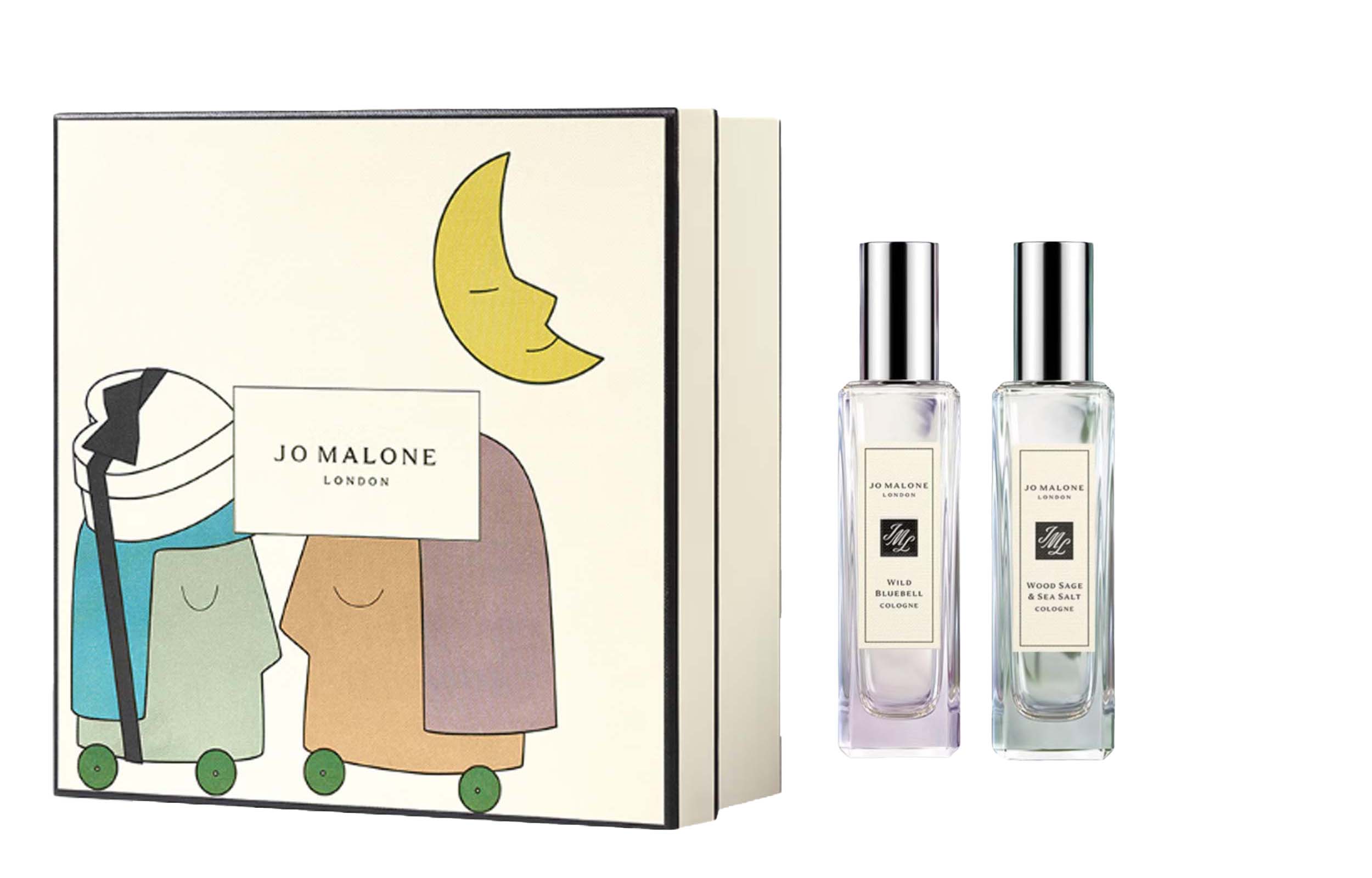 Jo Malone London Blue Bell Long Lasting Fragrance Perfume Sets Eau De Cologne Green Leaf Lilac 30ml