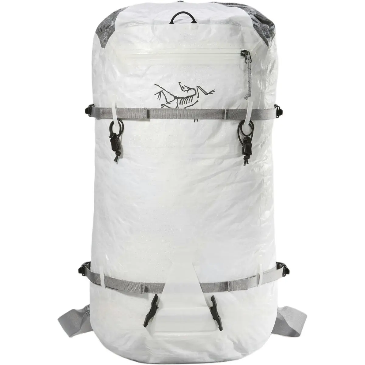 Arc'teryx ALPHA SL 30L Mountaineering Bag Outdoor Bag PE Gray White Unisex