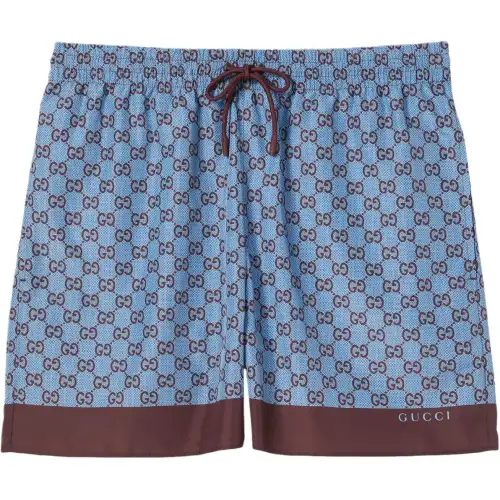 GUCCI Swimming Shorts Men's Blue