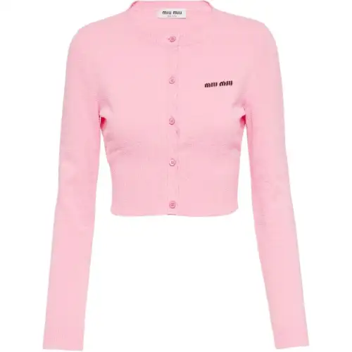 MIU MIU SS22 Knitwear Women's Pink