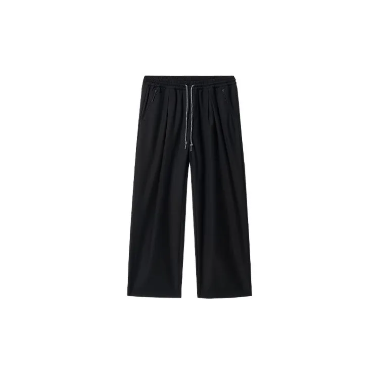 New Balance NB Grey SS25 Casual Pants Unisex Black