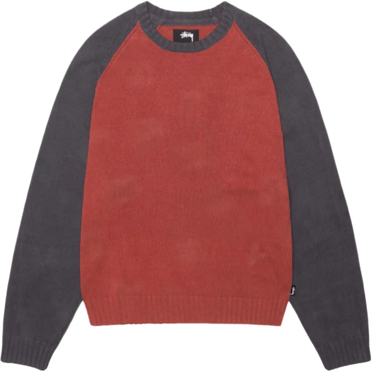 Stussy Colorblocked Raglan Knit Crew