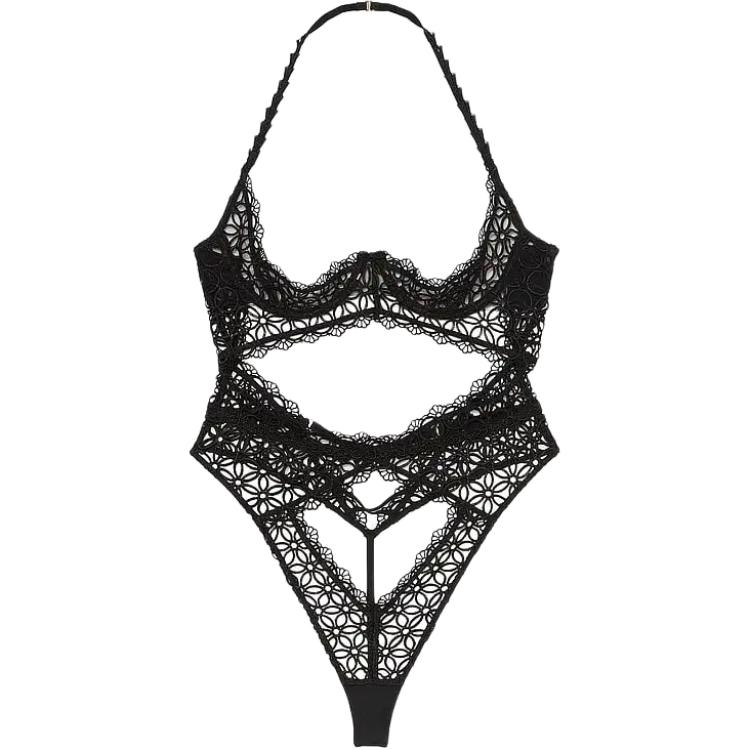 Женское боди Victoria's Secret Bodysuit (черное)