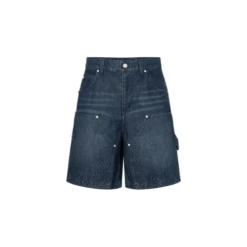 LOUIS VUITTON Denim Workwear Shorts