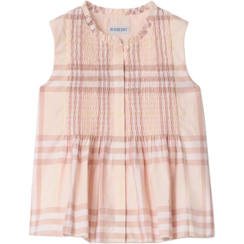 Женская рубашка Burberry (розовая)
