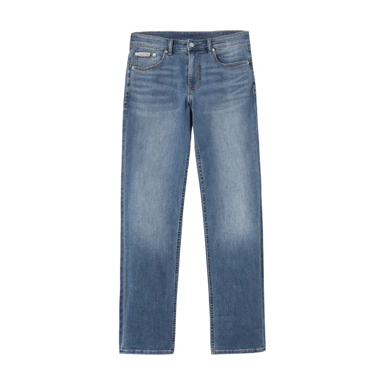 Calvin Klein Wedged Jeans Men's Blue Moderate Other