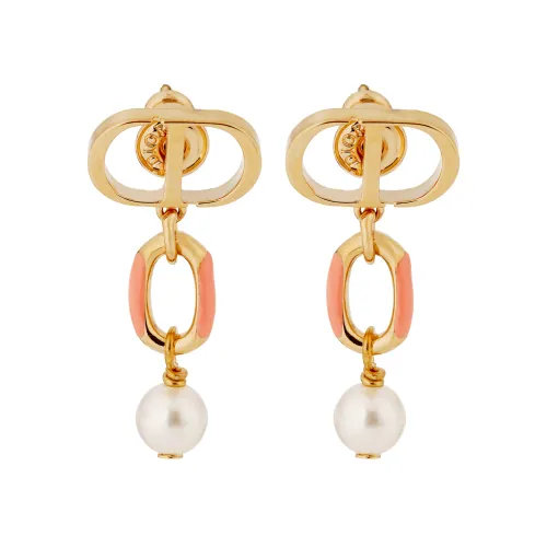 DIOR Metal Earrings Women's Gold