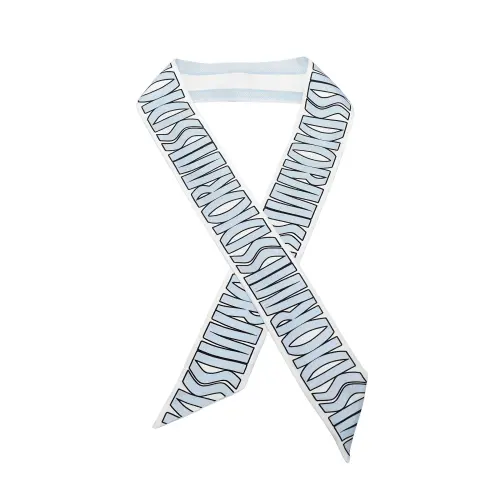 DIOR Silk Scarves Women's Light Blue