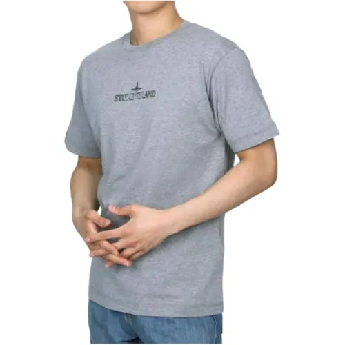 STONE ISLAND T Shirt Men's Gray