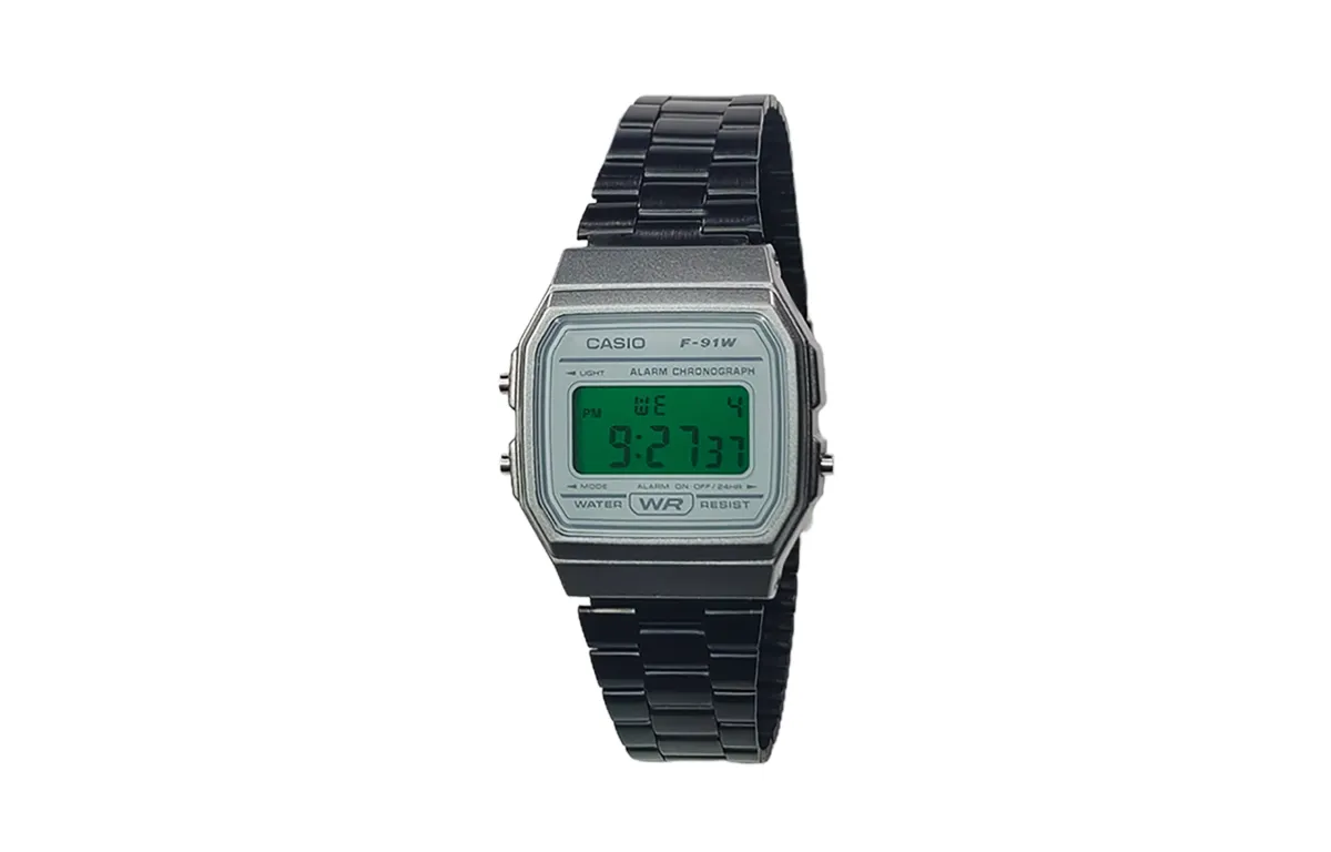 CASIO Custom Collection Quartz Movement Stainless Steel Strap Watch Men's Watches Silver Dial