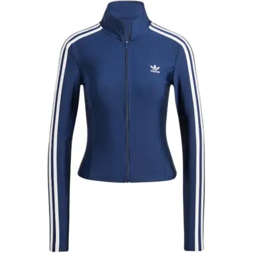 Adidas Women's Adicolor 3 Stripes Slim Track Top Night Indigo