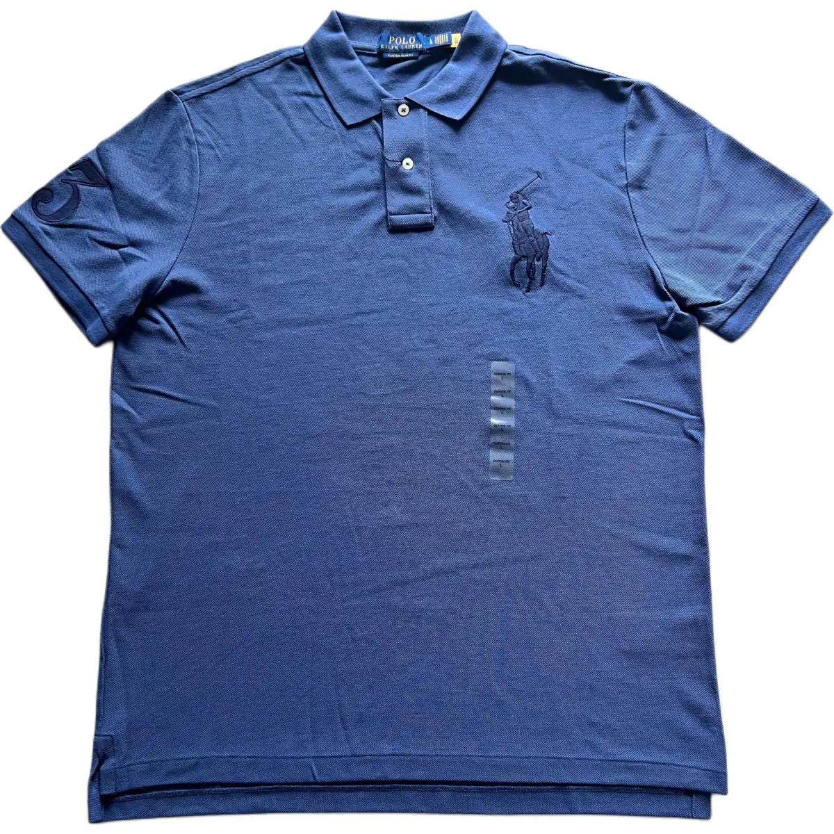 Polo Ralph Lauren FW24 Polo Shirt Custom Slim Fit Men's Royal Blue