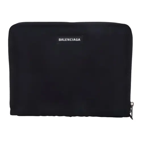 Balenciaga Polyamide Clutch Men's Black