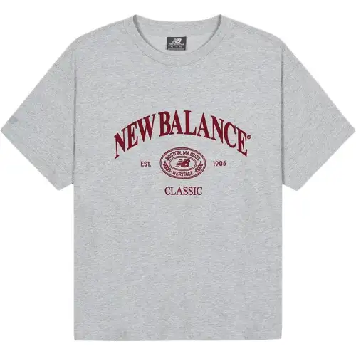 New Balance T Shirt Unisex Gray