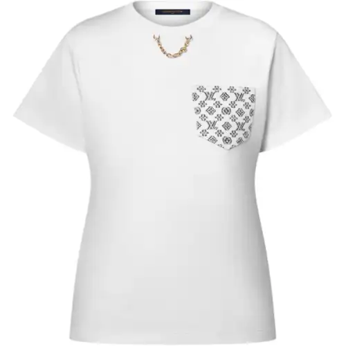 LOUIS VUITTON Signature Plaque T Shirt