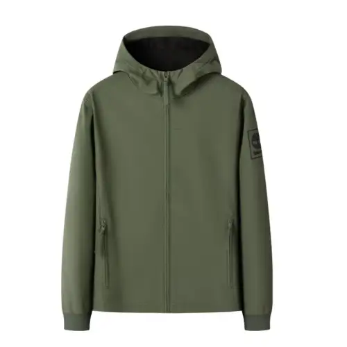 Timberland Jackets Men's Green Hooded Moderate Other