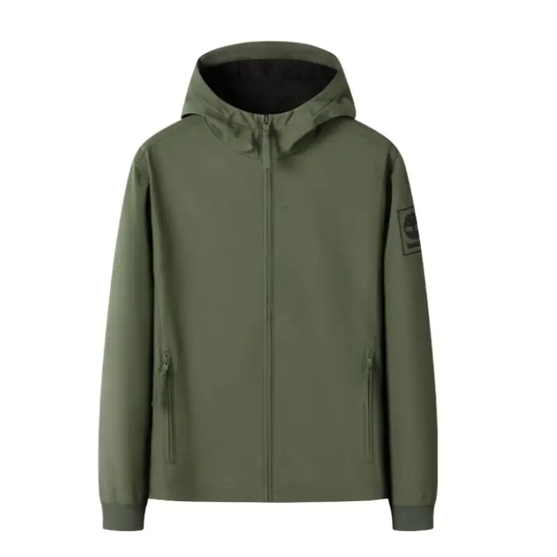 Timberland Jackets Men's Green Hooded Moderate Other