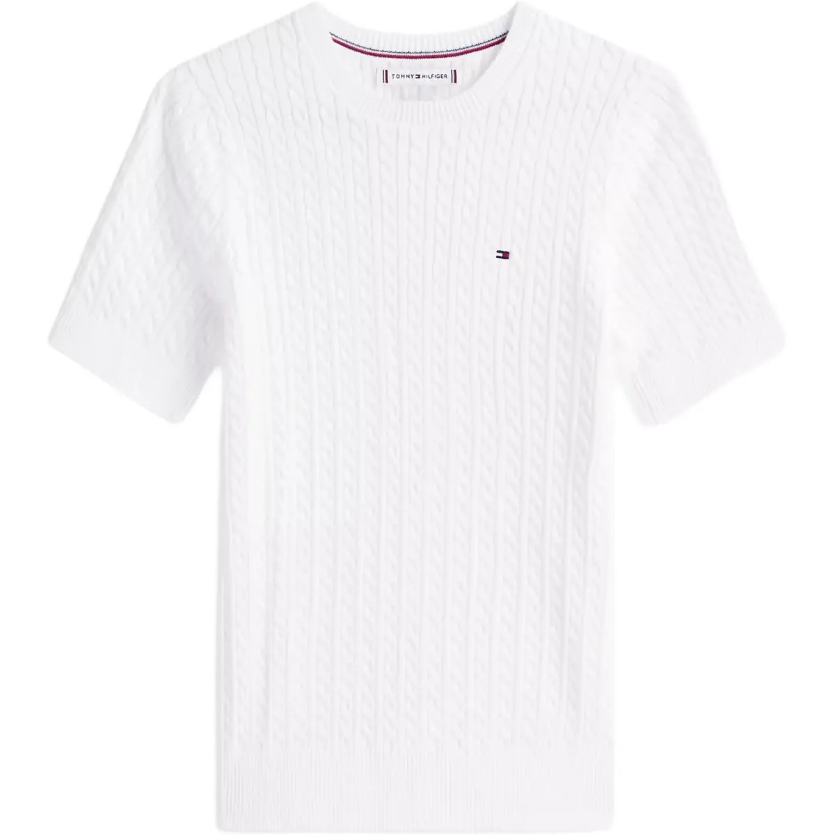 Tommy Hilfiger Sweaters Women's White YBL Crew Neck Moderate Other