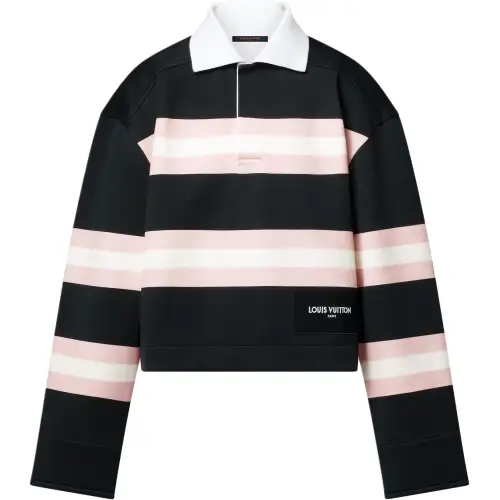 LOUIS VUITTON Chunky Stripes Polo Top