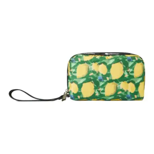 Skechers X LeSportsac LePoesi, Collaboration Fabric Clutch Small Women's Lemon