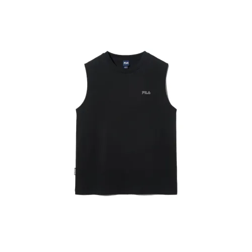 FILA T Shirts Men's Black Crew Neck