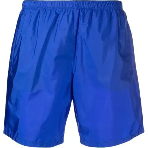 Prada Logo Patch Swim Shorts