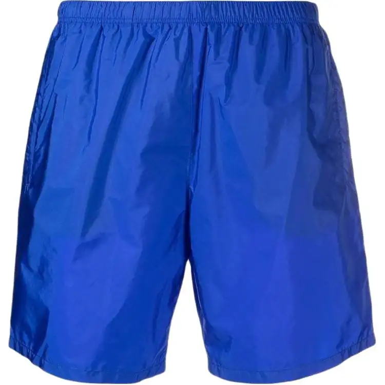 Prada Logo Patch Swim Shorts