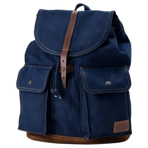 Levi's Cotton Backpack Men's Dark Denim Blue