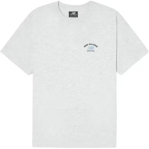 New Balance T Shirt Men's Light Gray