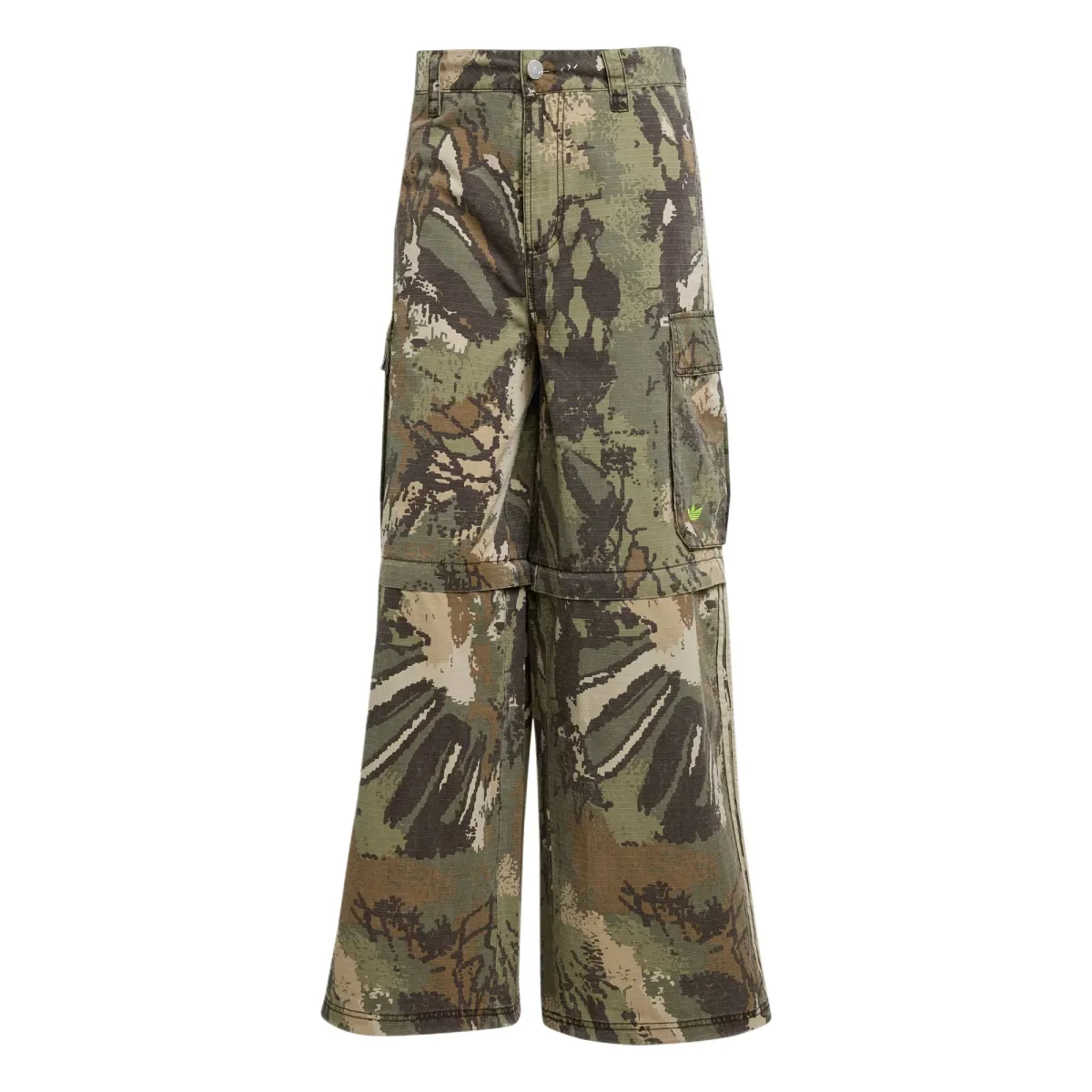 Adidas Originals ZIP off CARGO TROUSERS Cargo Pants Men's Green