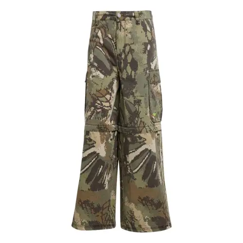 Adidas Originals ZIP off CARGO TROUSERS Cargo Pants Men's Green