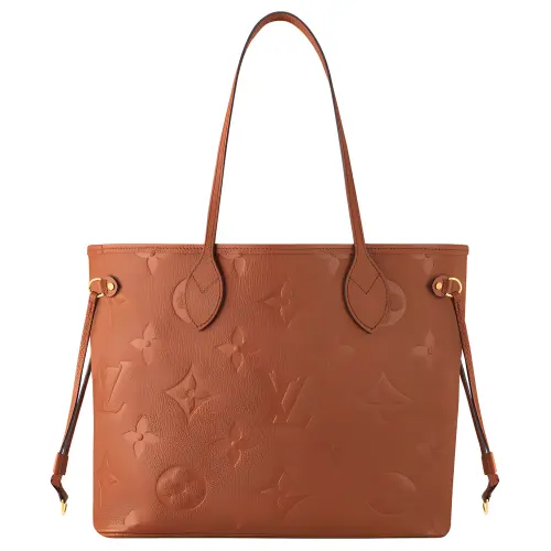 LOUIS VUITTON Neverfull Mm Cognac