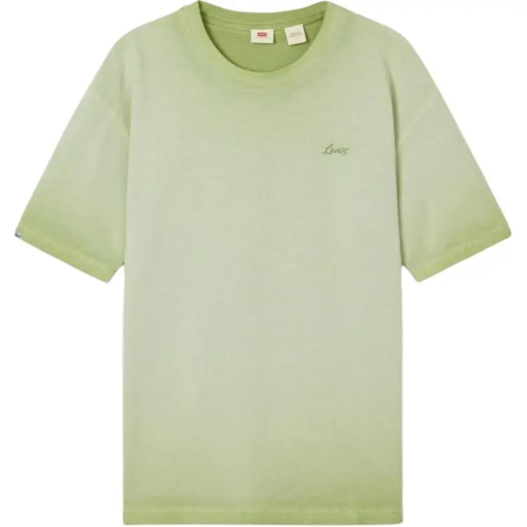 Levi's T-Shirts Men's Dark Green Crew Neck Moderate