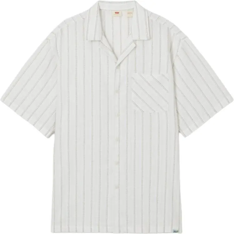 Levi's Shirts Men's Ecru Lapel Moderate