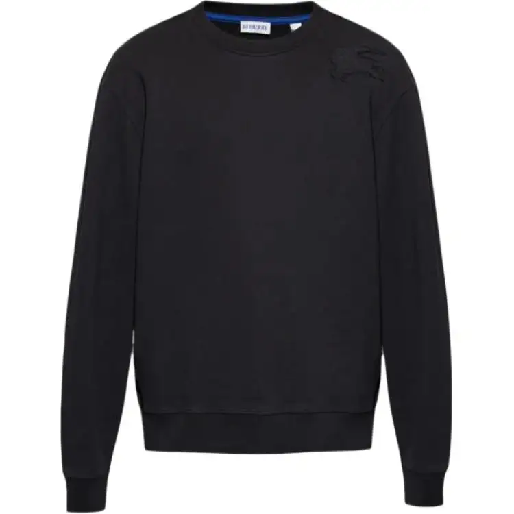 Burberry Logo Patch Crewneck Sweatshirt
