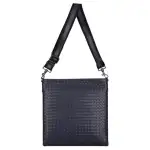 Bottega Veneta Casual Sheepskin Shoulder Bag Men's Dark Blue